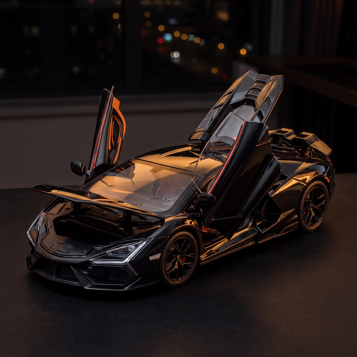 1:24 Hypercar Model with Smoke Exhaust