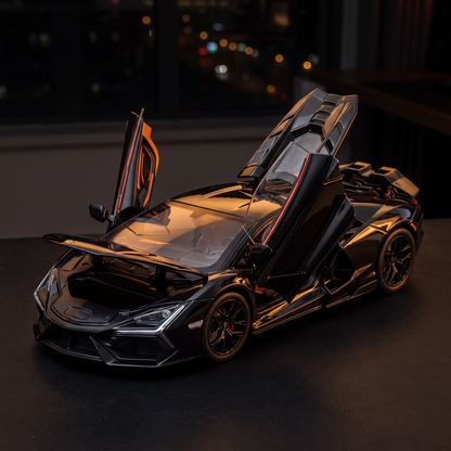 1:24 Hypercar Model with Smoke Exhaust
